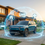 Liability vs full coverage car insurance comparison showing protected SUV with digital insurance shield in the USA